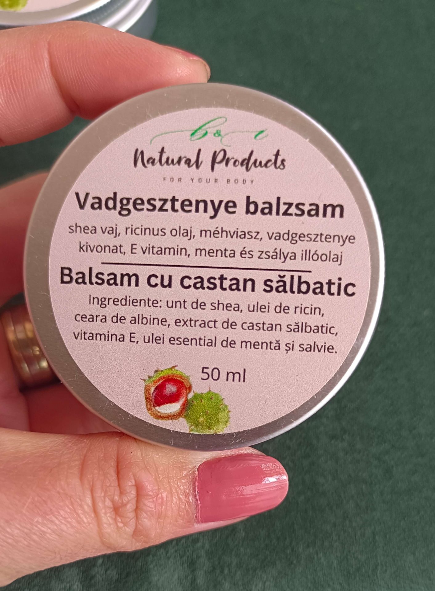 Vadgesztenye balzsam
